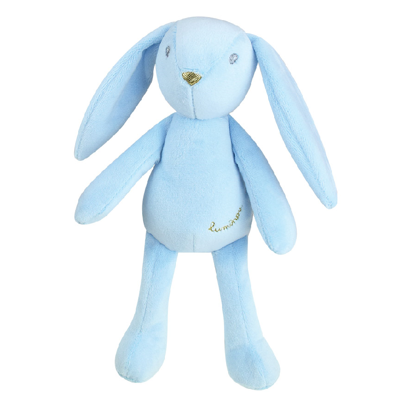  - luminou - plush glow in dark blue rabbit 20 cm 